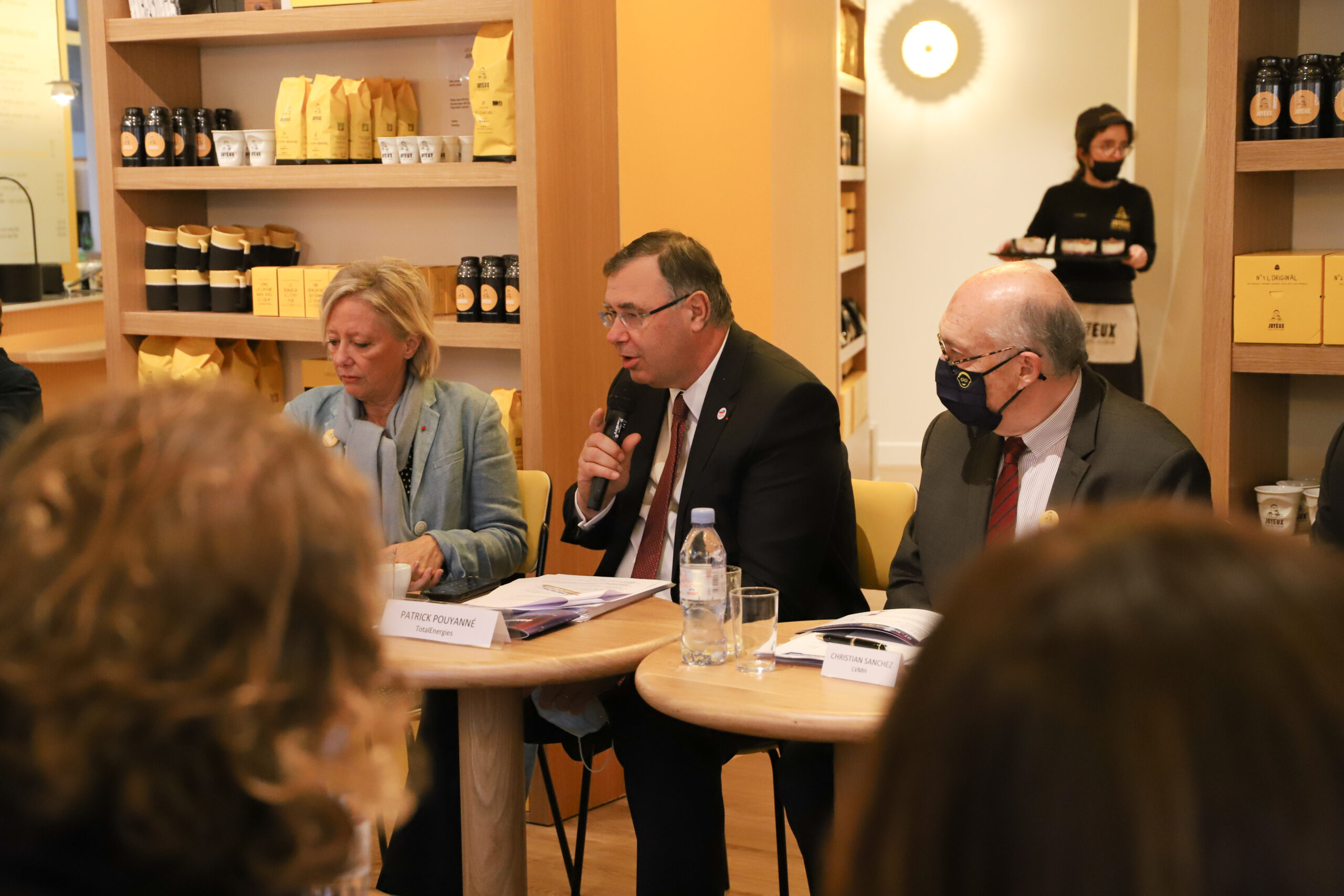 Photo du Café des dirigeants engagés au Café Joyeux