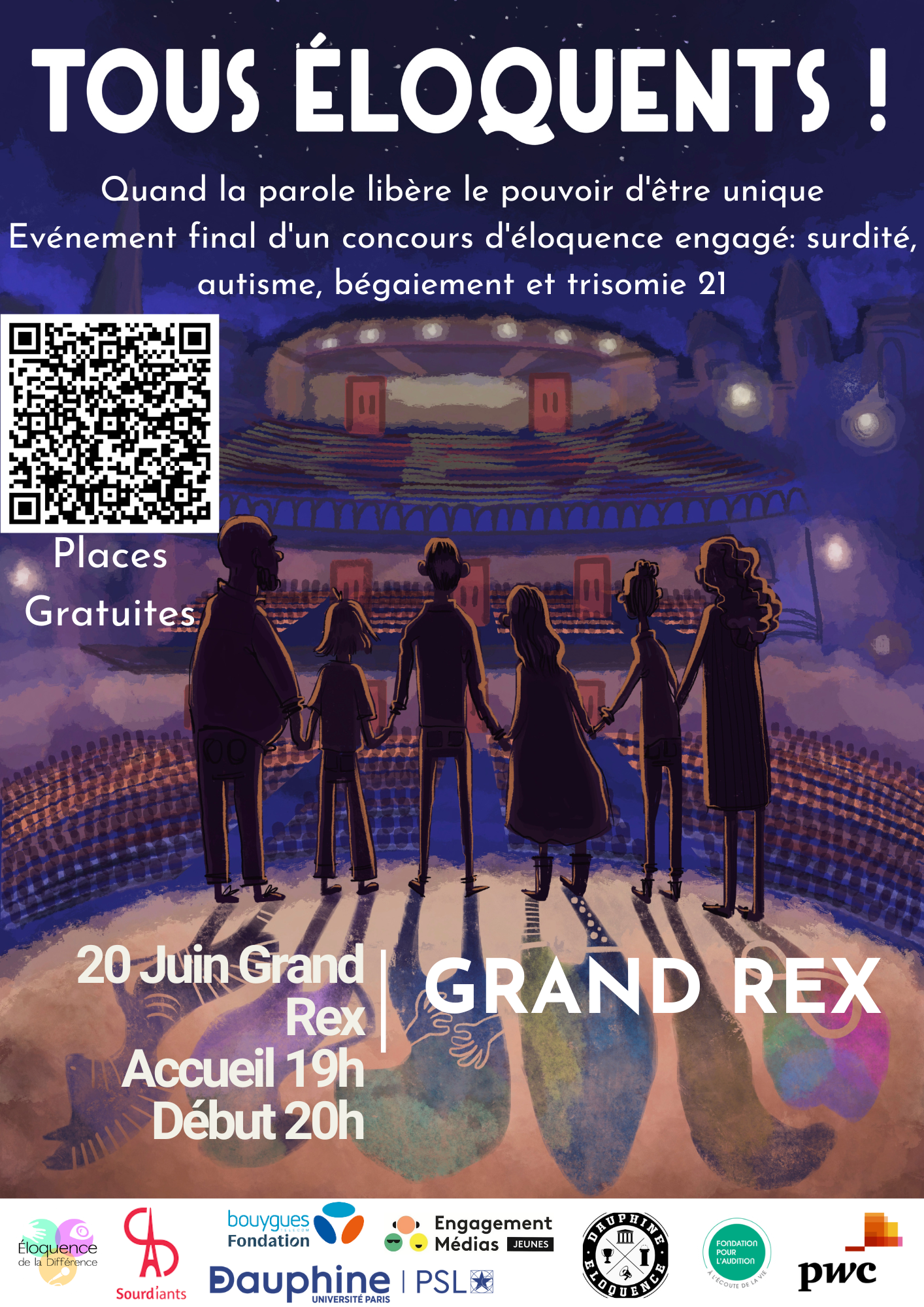 Tous Eloquents! le 20 juin 2023 au Grand Rex