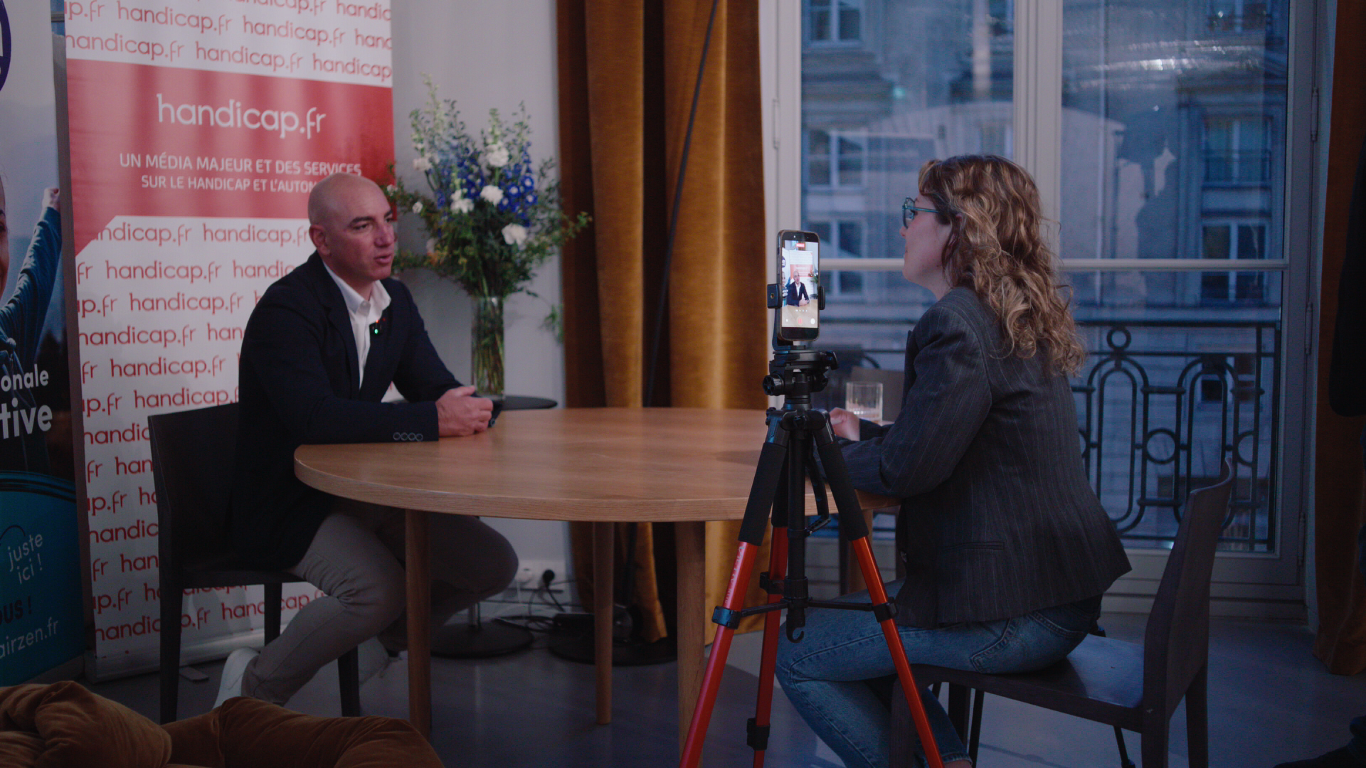 Damien Seguin, skipper, au micro de handicap.fr